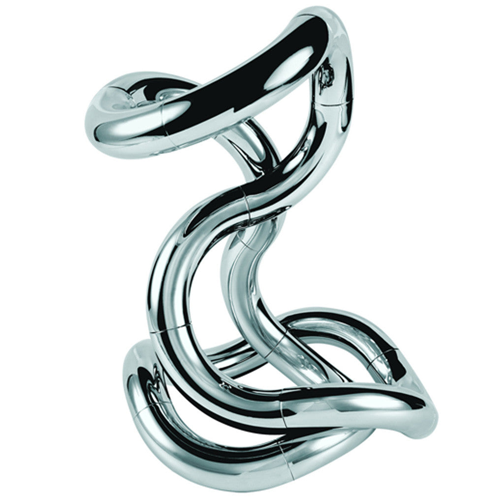 Tangle Museum Chrome – rörlig skulptur i krom